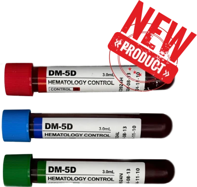 Контроль гематологический Hematology Control DM-5D производство «Шэньчжэнь Дайминд Биотекнолоджи Ко., Лтд.», Китай